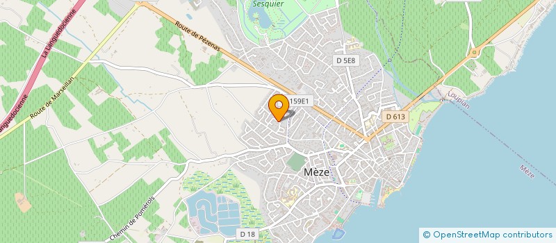 localisation de l'entreprise MONSIEUR GEORGES MARCALBERT à MEZE
