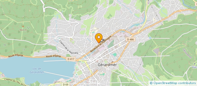 localisation de l'entreprise MONSIEUR GEORGES MARCHAL à XONRUPT-LONGEMER