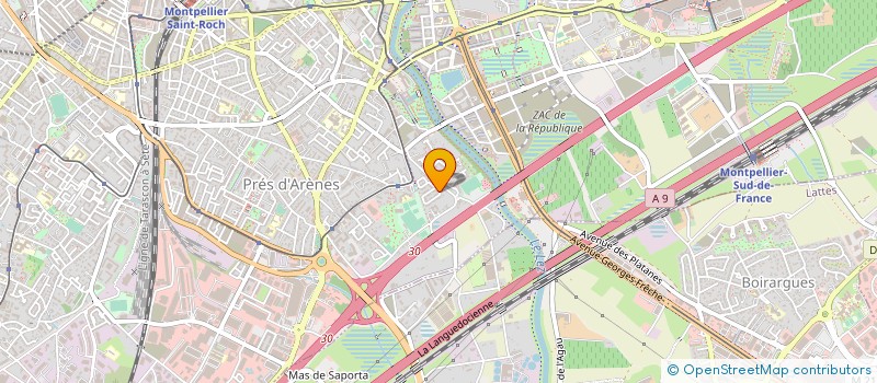 localisation de l'entreprise MONSIEUR GEORGES MARCHITTO à MONTPELLIER