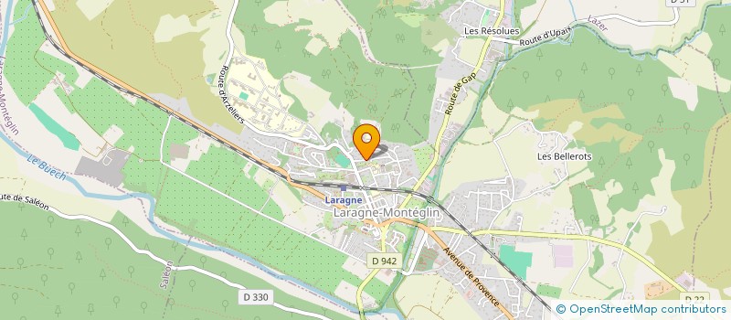 localisation de l'entreprise MONSIEUR GEORGES MARCIEN  LARAGNE-MONTEGLIN