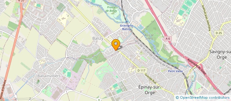 localisation de l'entreprise MONSIEUR GEORGES MARECHAL à LONGJUMEAU