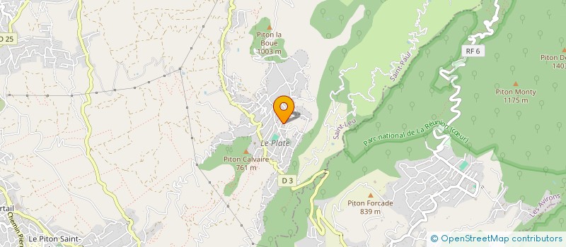 localisation de l'entreprise MONSIEUR GEORGES-MARIE GONTHIER  SAINT-LEU