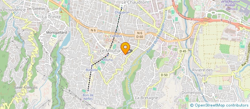 localisation de l'entreprise MONSIEUR GEORGES-MARIE TEORBE  SAINT-DENIS