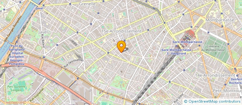 localisation de l'entreprise MONSIEUR GEORGES MAROT à PARIS