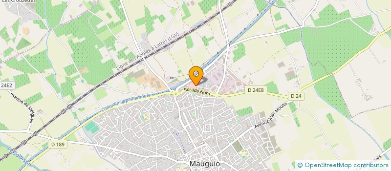 localisation de l'entreprise MONSIEUR GEORGES MARQUES  MAUGUIO