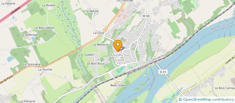 localisation de l'entreprise MONSIEUR GEORGES MARTIN à MAUVES-SUR-LOIRE