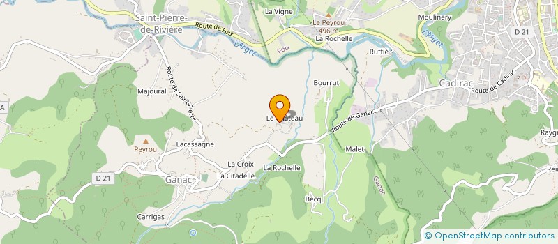 localisation de l'entreprise MONSIEUR GEORGES MARTIN à BRASSAC