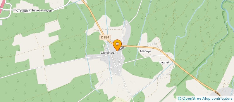 localisation de l'entreprise MONSIEUR GEORGES MARTIN  MOUSTEY