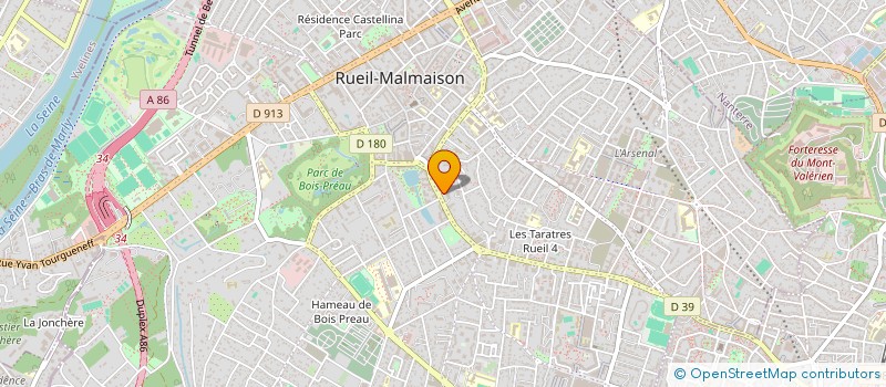 localisation de l'entreprise MONSIEUR GEORGES MARTIN à RUEIL-MALMAISON