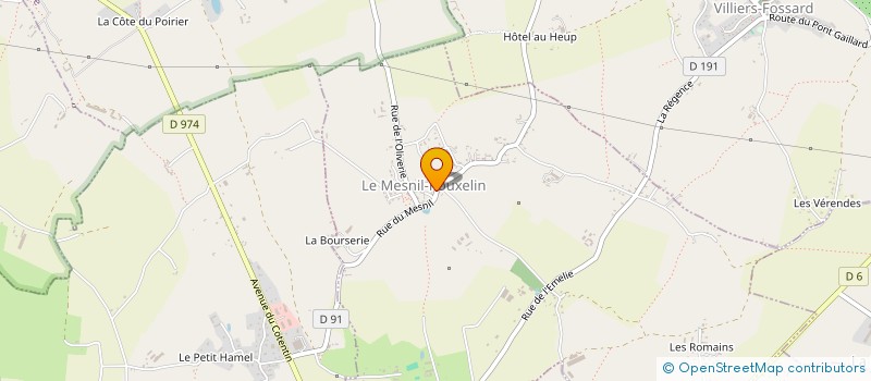 localisation de l'entreprise MONSIEUR GEORGES MASSEY  LE MESNIL-ROUXELIN