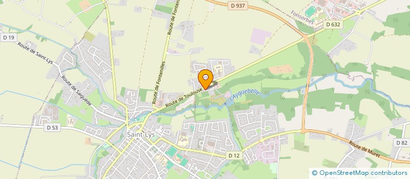 localisation de l'entreprise MONSIEUR GEORGES MASSONNAUD  SAINT-LYS