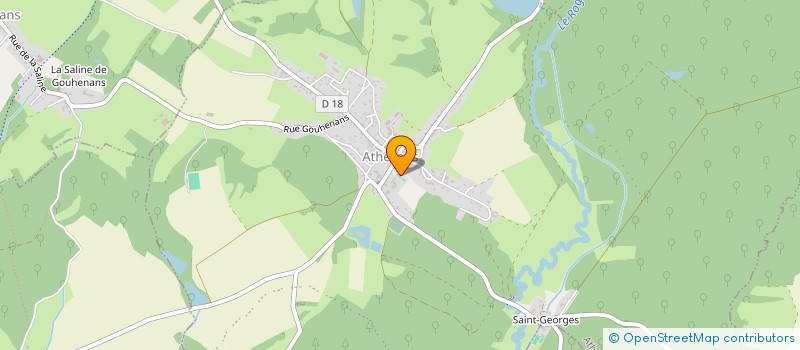 localisation de l'entreprise MONSIEUR GEORGES MATHIEU  MARAST