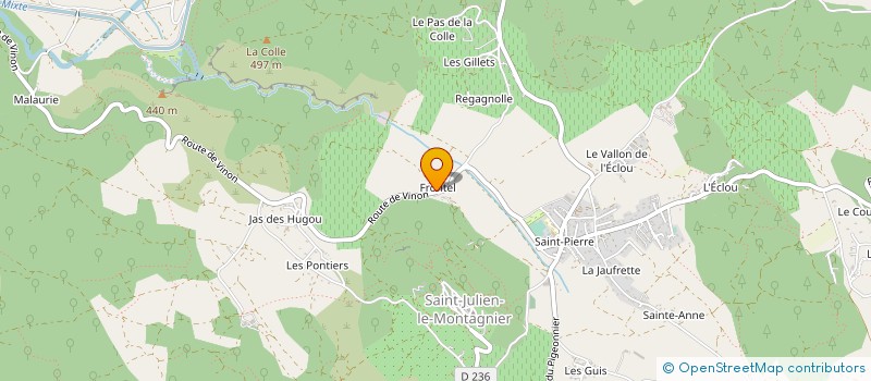 localisation de l'entreprise MONSIEUR GEORGES MATHIOUDAKIS à RIANS