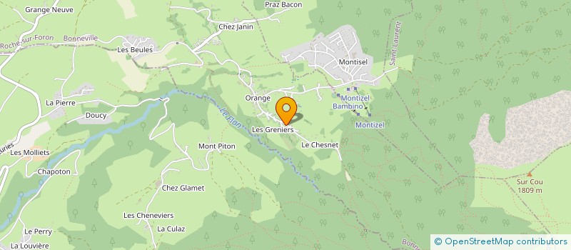 localisation de l'entreprise MONSIEUR GEORGES MAULET à LA ROCHE SUR FORON