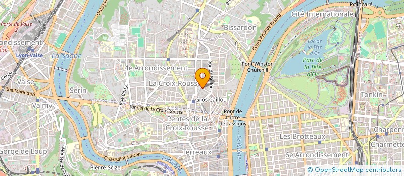 localisation de l'entreprise MONSIEUR GEORGES MAURY  LYON