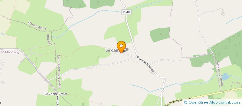 localisation de l'entreprise MONSIEUR GEORGES MAZILU à SAINT-HILAIRE-DE-GONDILLY