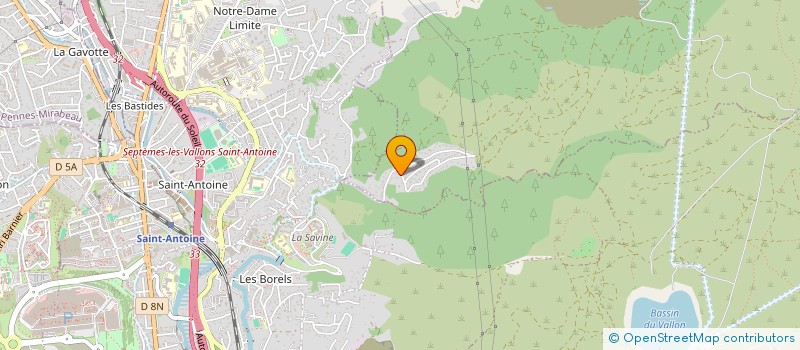 localisation de l'entreprise MONSIEUR GEORGES MENCHON à SEPTEMES-LES-VALLONS