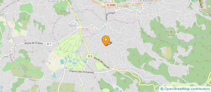 localisation de l'entreprise MONSIEUR GEORGES MERAT  OPIO