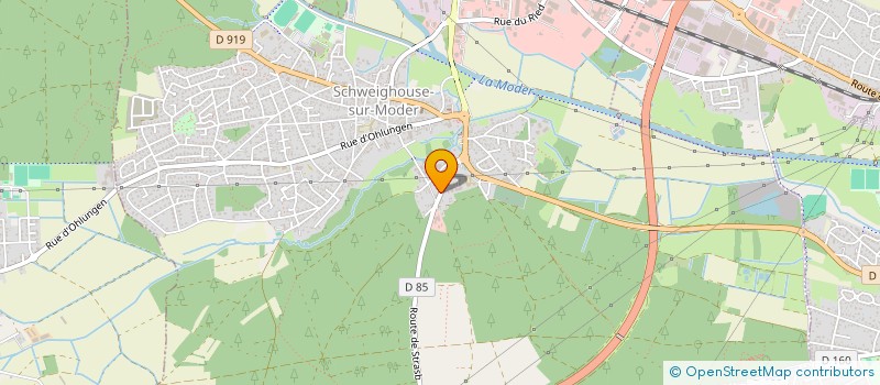 localisation de l'entreprise MONSIEUR GEORGES MICHEL à SCHWEIGHOUSE-SUR-MODER