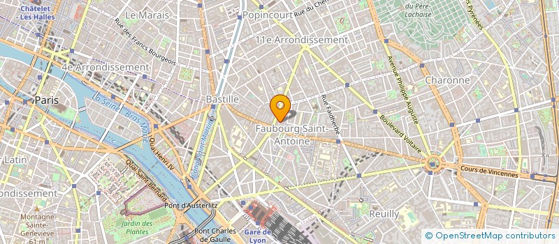 localisation de l'entreprise MONSIEUR GEORGES MICHELSON DUPONT à PARIS