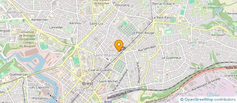 localisation de l'entreprise MONSIEUR GEORGES MIKHAIL à BREST