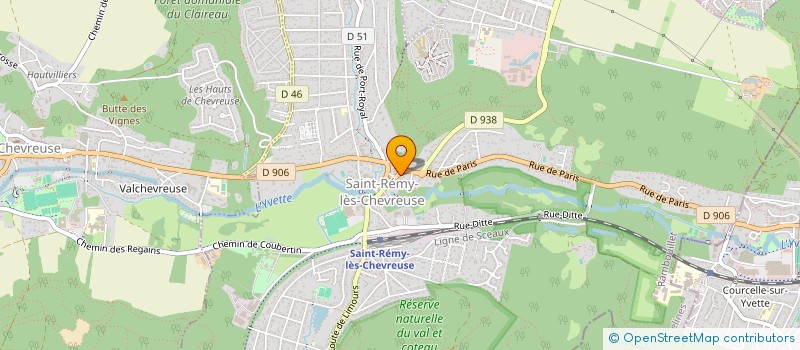 localisation de l'entreprise MONSIEUR GEORGES MILLERIOUX  SAINT-REMY-LES-CHEVREUSE