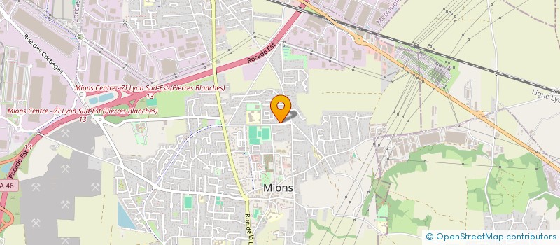 localisation de l'entreprise MONSIEUR GEORGES MILLIER  MIONS