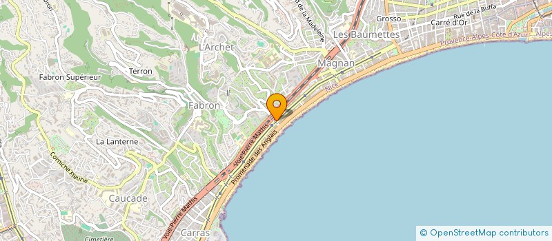 localisation de l'entreprise MONSIEUR GEORGES MINAIDES à NICE