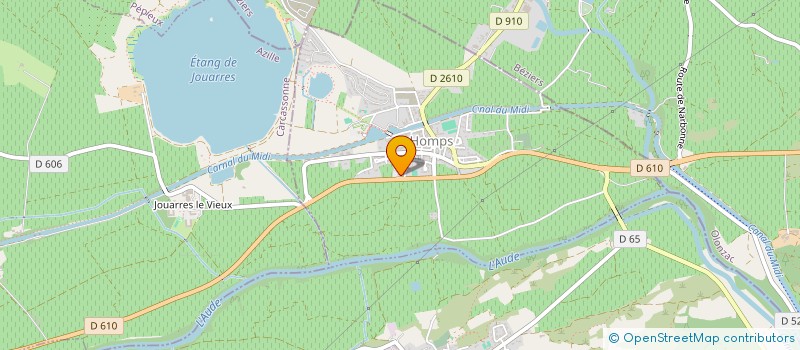 localisation de l'entreprise MONSIEUR GEORGES MINOIS  LEZIGNAN-CORBIERES