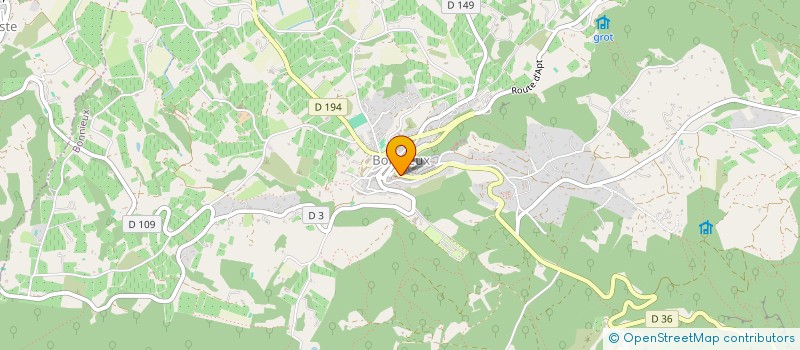 localisation de l'entreprise MONSIEUR GEORGES MOINE à BONNIEUX