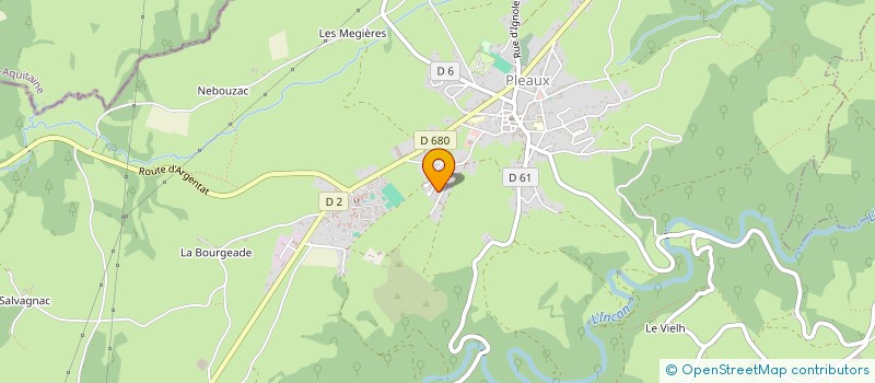 localisation de l'entreprise MONSIEUR GEORGES MOLLAT à PLEAUX