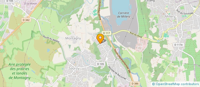 localisation de l'entreprise MONSIEUR GEORGES MONCEIX  MONTAGNY