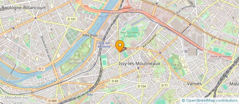 localisation de l'entreprise MONSIEUR GEORGES MONTABERT à ISSY-LES-MOULINEAUX
