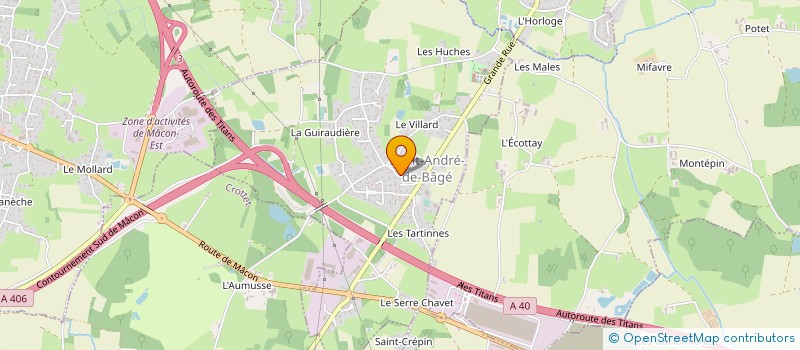 localisation de l'entreprise MONSIEUR GEORGES MONTBARBON à BAGE-DOMMARTIN