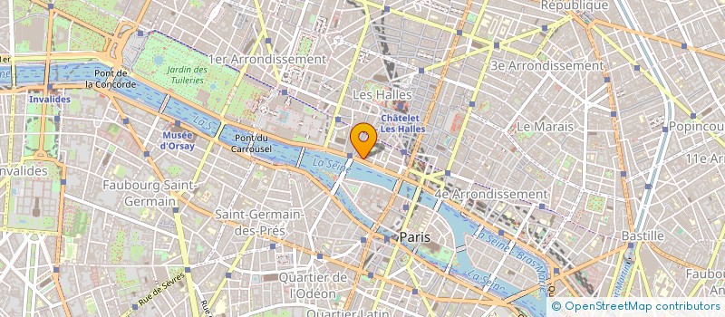 localisation de l'entreprise MONSIEUR GEORGES MONTERO à PARIS