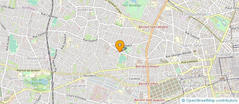 localisation de l'entreprise MONSIEUR GEORGES MORAS à BORDEAUX