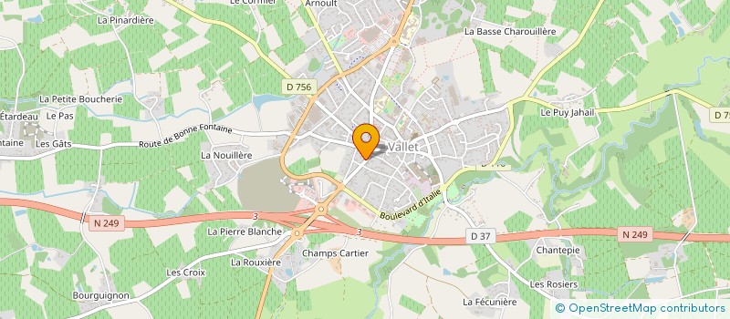 localisation de l'entreprise MONSIEUR GEORGES MORET à VALLET