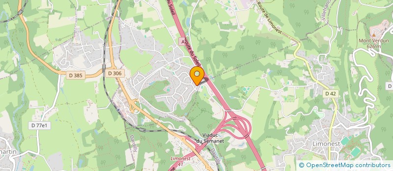 localisation de l'entreprise MONSIEUR GEORGES MORILLON  DOMMARTIN