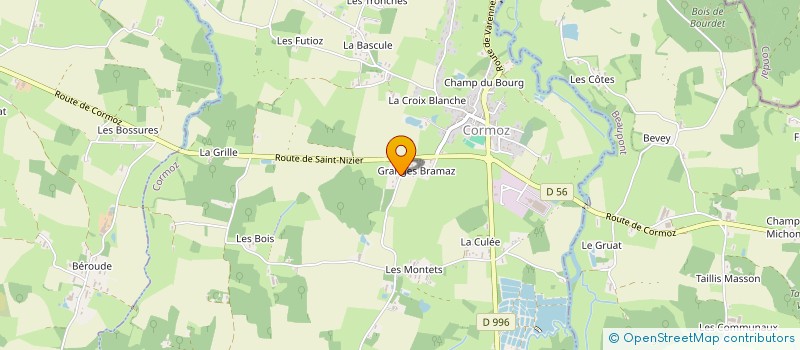 localisation de l'entreprise MONSIEUR GEORGES MORTEL à CORMOZ