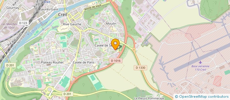localisation de l'entreprise MONSIEUR GEORGES MOSHEH à CREIL