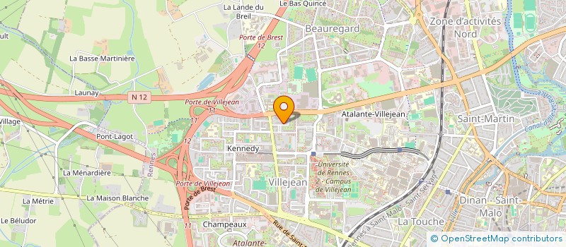 localisation de l'entreprise MONSIEUR GEORGES MPASSI  RENNES