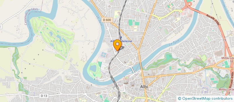 localisation de l'entreprise MONSIEUR GEORGES MUHARY  ALBI