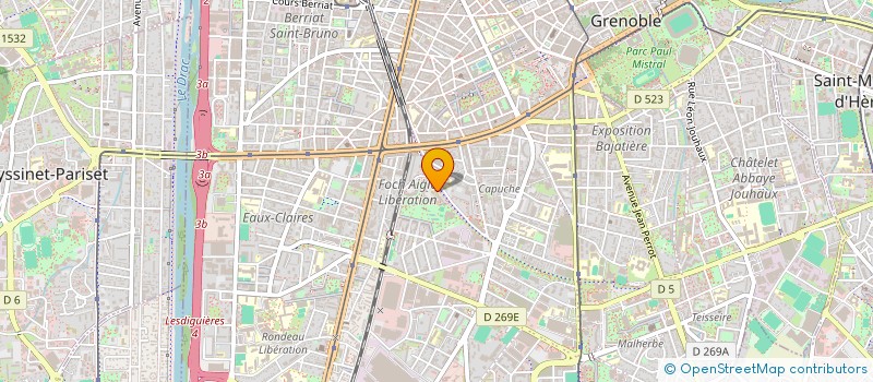 localisation de l'entreprise MONSIEUR GEORGES MULTIER à GRENOBLE