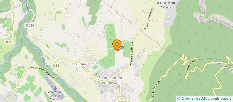 localisation de l'entreprise MONSIEUR GEORGES MUSSEL  SAINT-LAURENT-EN-ROYANS