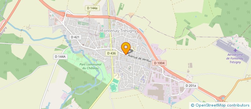 localisation de l'entreprise MONSIEUR GEORGES NAUDIN  FONTENAY-TRESIGNY