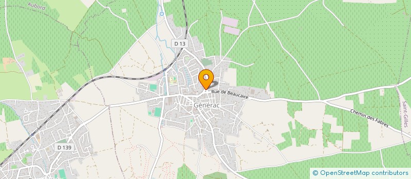 localisation de l'entreprise MONSIEUR GEORGES NEUVILLE  GENERAC