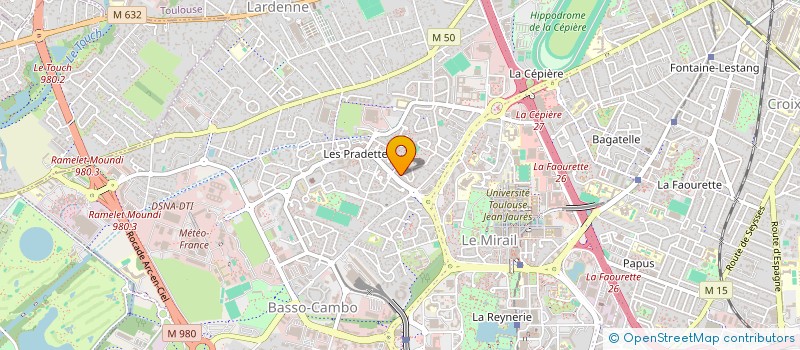 localisation de l'entreprise MONSIEUR GEORGES NGUE BOUMAL à TOULOUSE
