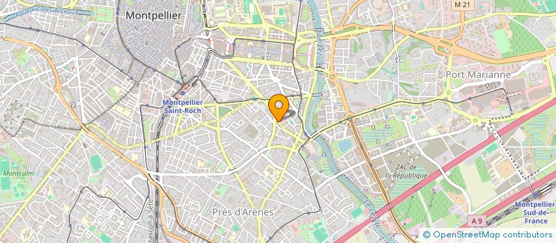 localisation de l'entreprise MONSIEUR GEORGES NGUYEN XUAN HOP à MONTPELLIER
