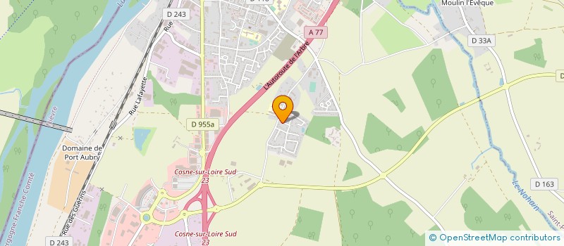 localisation de l'entreprise MONSIEUR GEORGES NIGAUT à COSNE-COURS-SUR-LOIRE