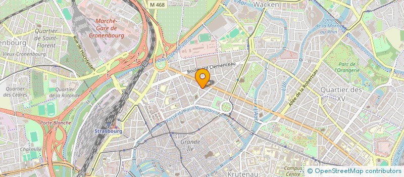 localisation de l'entreprise MONSIEUR GEORGES NOGUES à STRASBOURG